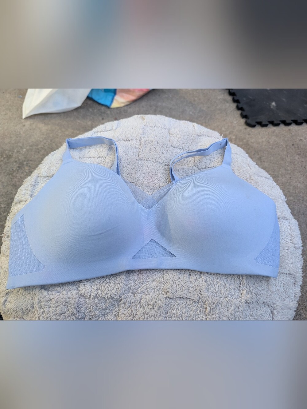 Light Purple Wireless Honeylove Bra Size 36C